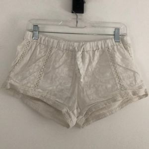 White urban outfitters beach shorts